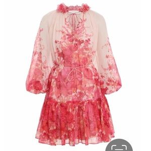 NWT Zimmermann HIGH TIDE LANTERN MINI DRESS